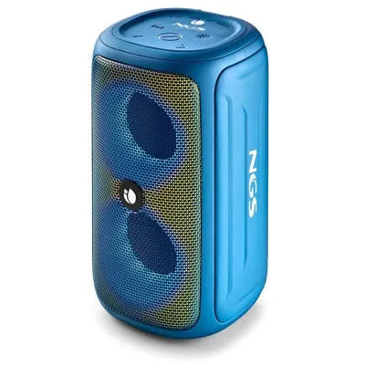 NGS Roller Beast Azure Tragbarer Bluetooth-Lautsprecher RGB 32W Wasserdicht IPX5