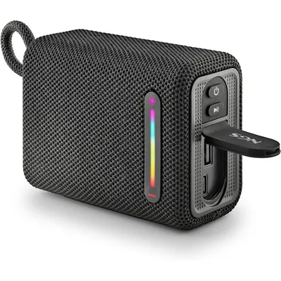 NGS Roller Fury 1 Tragbarer Bluetooth-Lautsprecher Schwarz