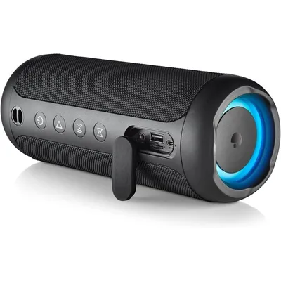 NGS Roller Fury 2 Tragbarer Bluetooth-Lautsprecher Schwarz