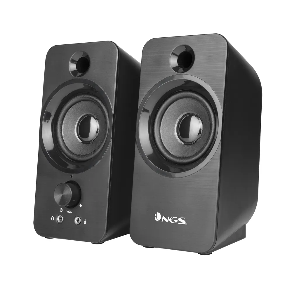 NGS SB350 Schwarze 2.0-Multimedialautsprecher