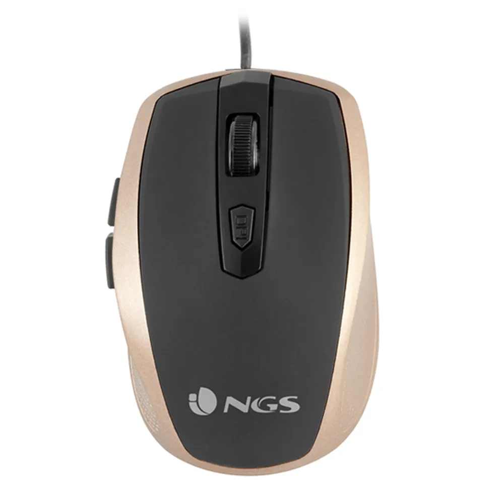 NGS Tick Gold Optische Maus 1600DPI