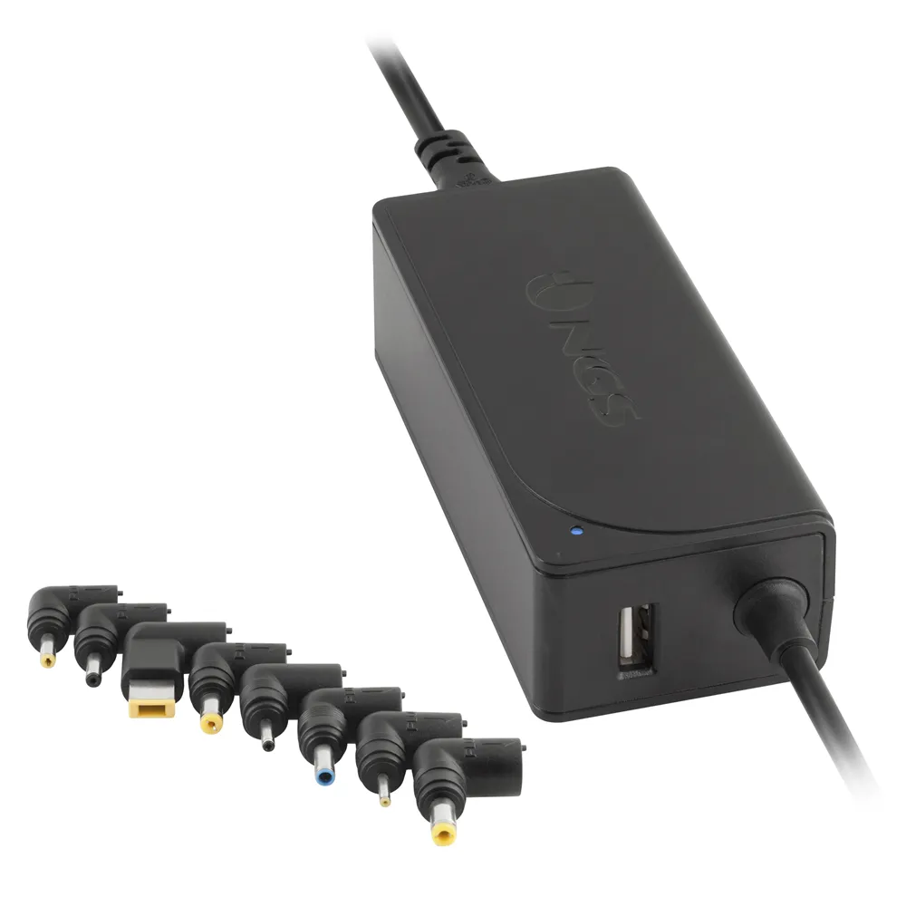 NGS Automatisches Ladegerät W-90 Universal-Laptop-Ladegerät 90 W