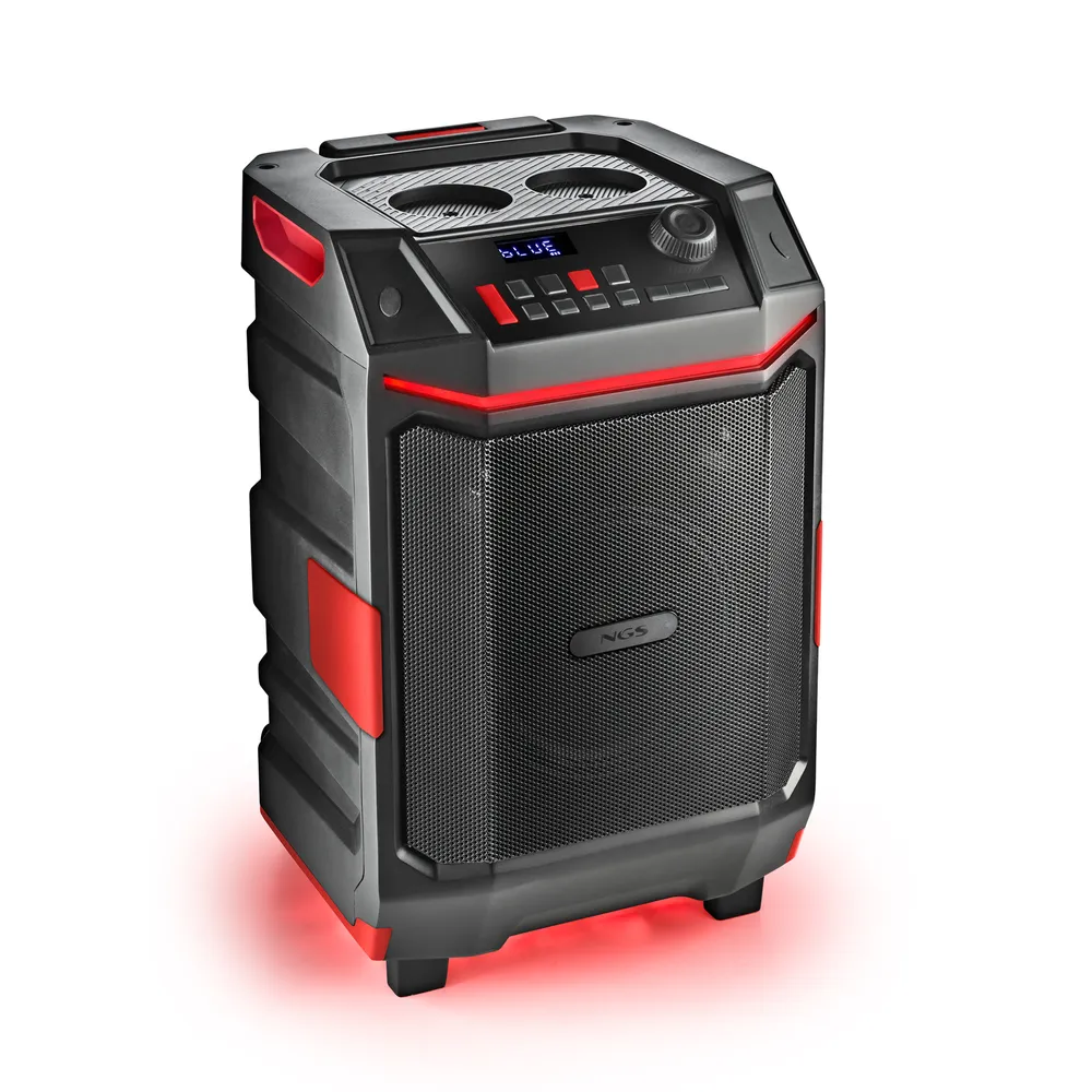 Lautsprecher NGS Tragbar Bluetooth 300W wasserdicht LED-Karaoke