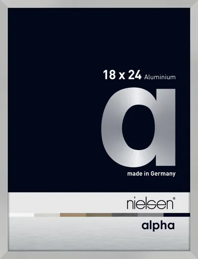 Nielsen 1634004 Alu Alpha silber matt 18x24cm
