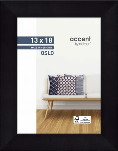 Nielsen Holzrahmen 299299 Oslo 13x18cm schwarz