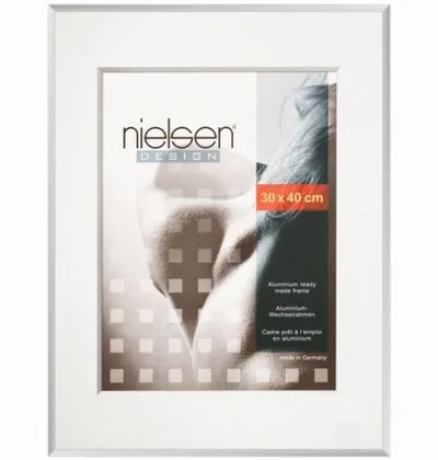 Nielsen Pixel Alurahmen 13x18 silber glänzend