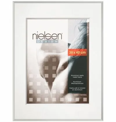 Nielsen Pixel Alurahmen 13x18 silber matt