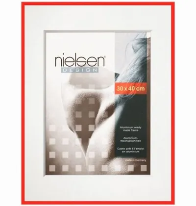 Nielsen Pixel Alurahmen 13x18 rot