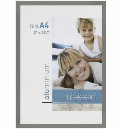 Nielsen Metallrahmen C2 21x30 cm grau 62151