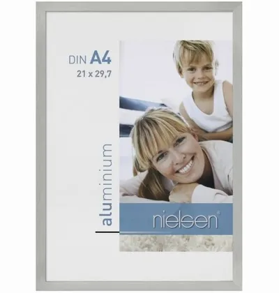 Nielsen Metallrahmen C2 21x30 cm silber matt 62164