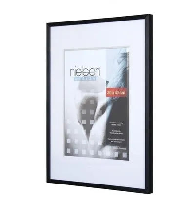 Nielsen Metallrahmen C2 30x40 cm struktur schwarz 63053