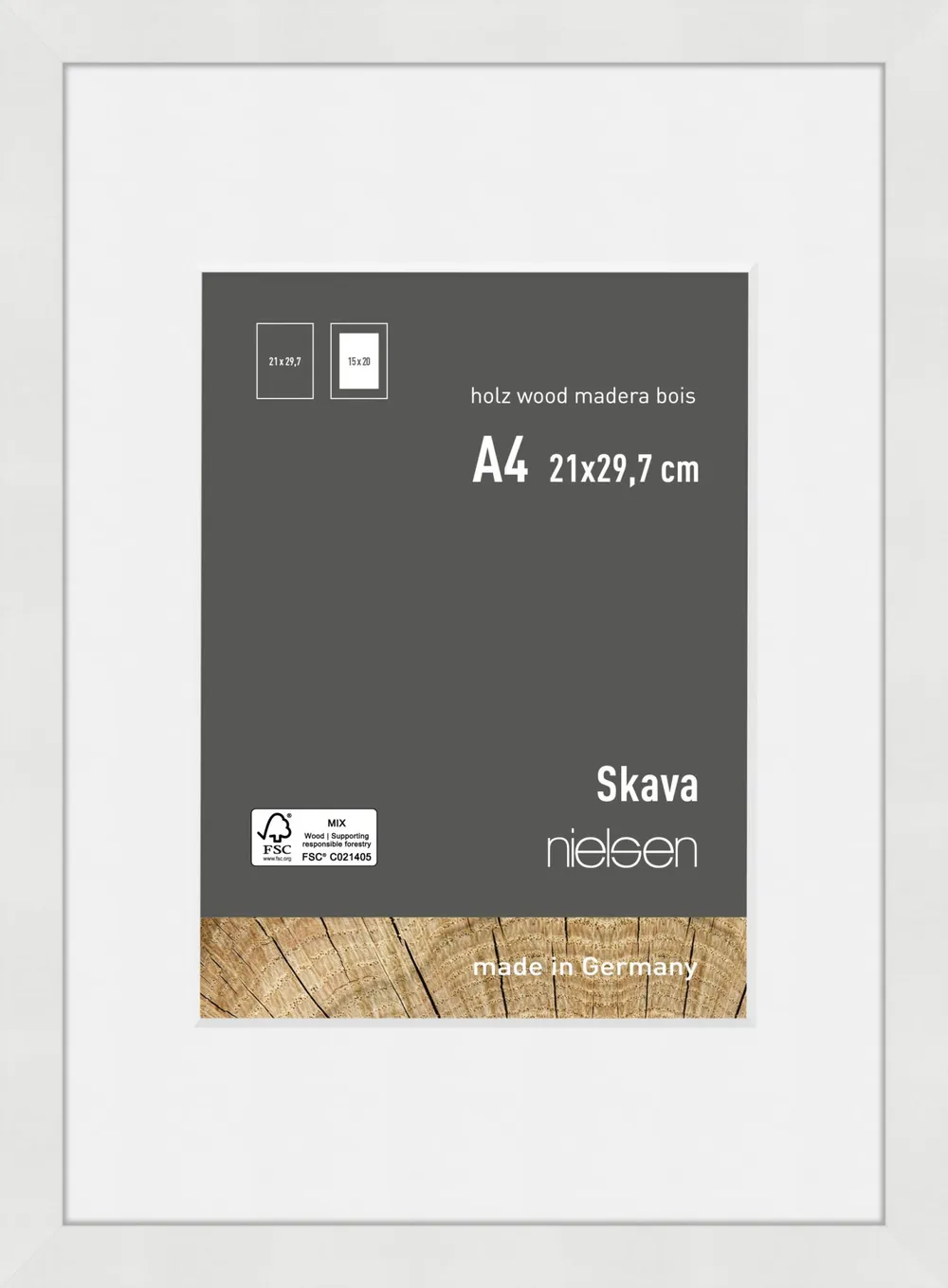 Nielsen Skava 6321101 21x29,7cm weiß