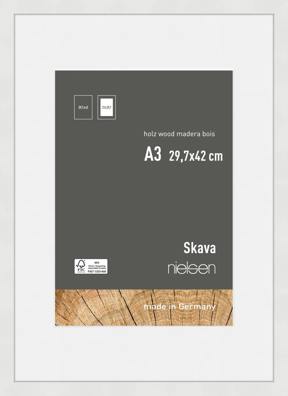 Nielsen Skava 6324101 29,7x42cm weiß