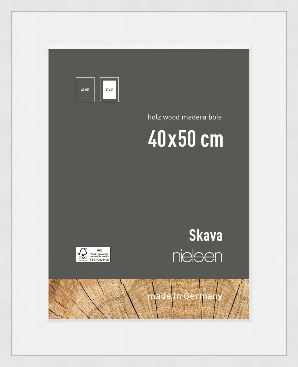 Nielsen Skava 6340101 40x50cm weiß