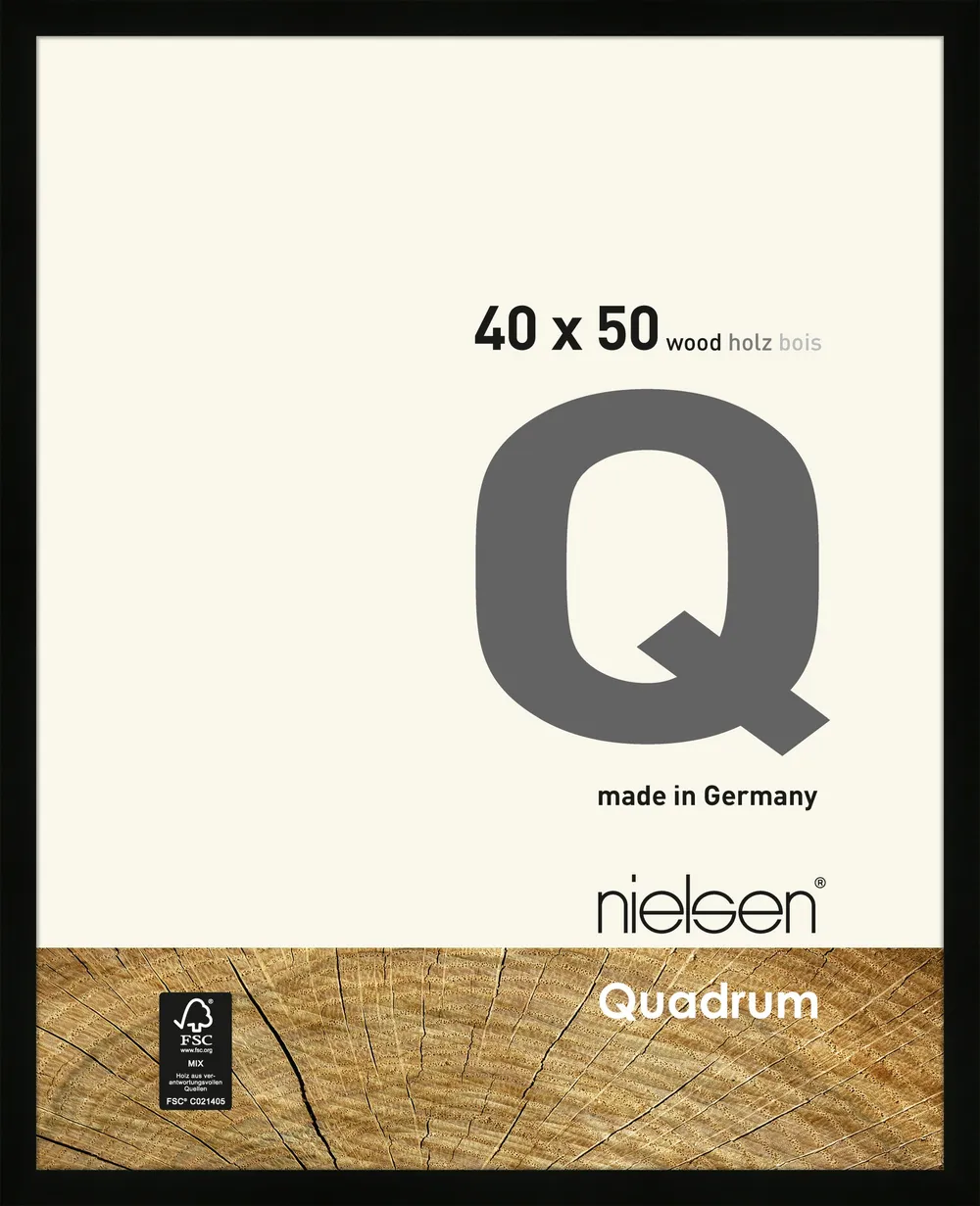 Nielsen 6540001 Quadrum schwarz 40x50cm