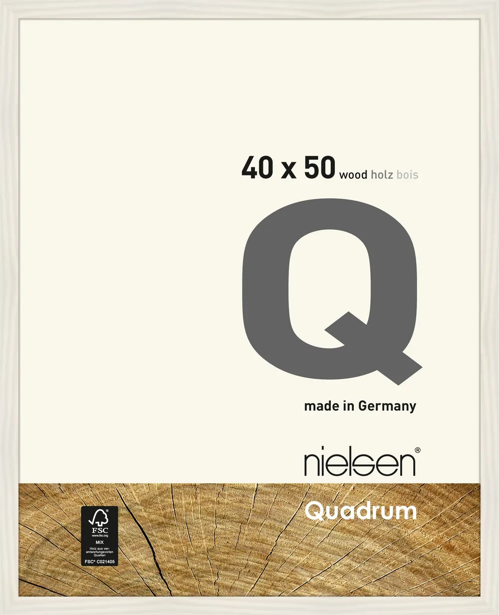 Nielsen 6540002 Quadrum weiß 40x50cm