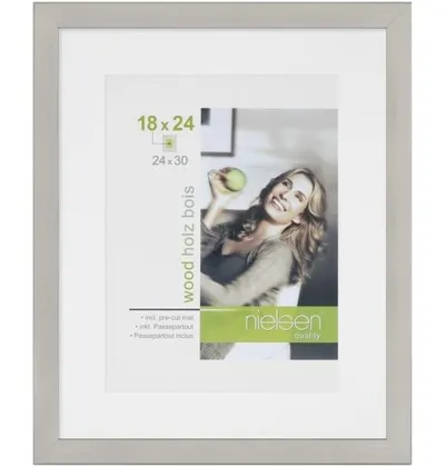 Nielsen Apollo silber 24x30cm / 18x24 (FSC2)