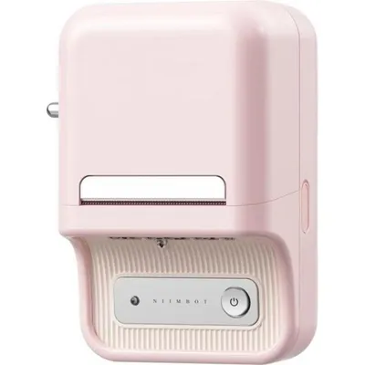 Impresora Thermodirekt Bluetooth Niimbot B21S portátil recargable rosa