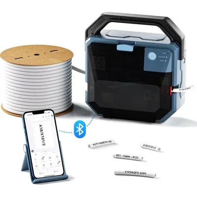 Thermischer Bluetooth-Drucker Niimbot C1 für industrielle Etikettierung mit automatischem Schnitt