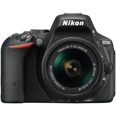 Nikon D5500 24,2 MP + AF-P DX NIKKOR 18–55 mm 1:3,5–5,6G VR Objektiv