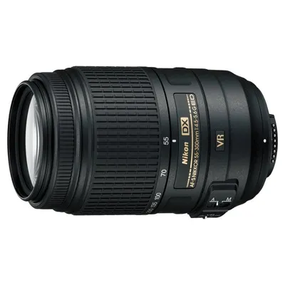 Nikon AF-S DX NIKKOR 55-300mm f/4.5-5.6G ED VR SLR Super-Teleobjektiv Schwarz