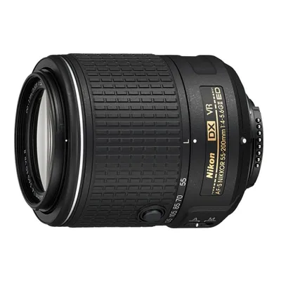 Nikon AF-S DX NIKKOR 55-200mm f/4-5.6G ED VR II SLR Teleobjektiv Schwarz