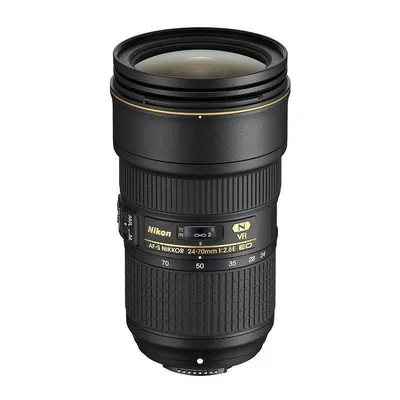 Objektiv Nikon AF-S NIKKOR 24-70mm f/2.8E ED VR Bildstabilisierung F Bajonett