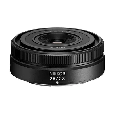 Objektiv Nikon NIKKOR Z 26 mm f/2.8 Autofokus Montierung Z Gegenlichtblende