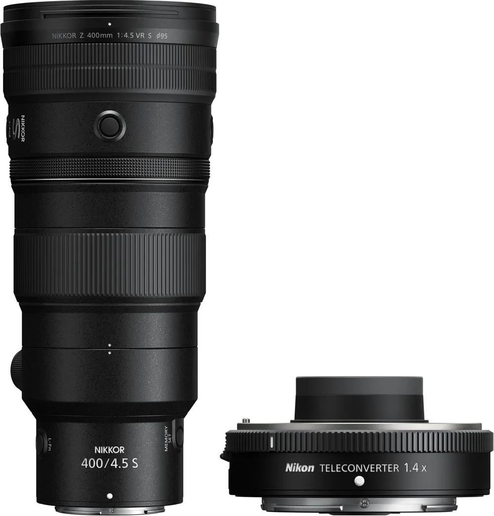 Nikon Z 400mm f4,5 VR S + Telekonverter 1,4x