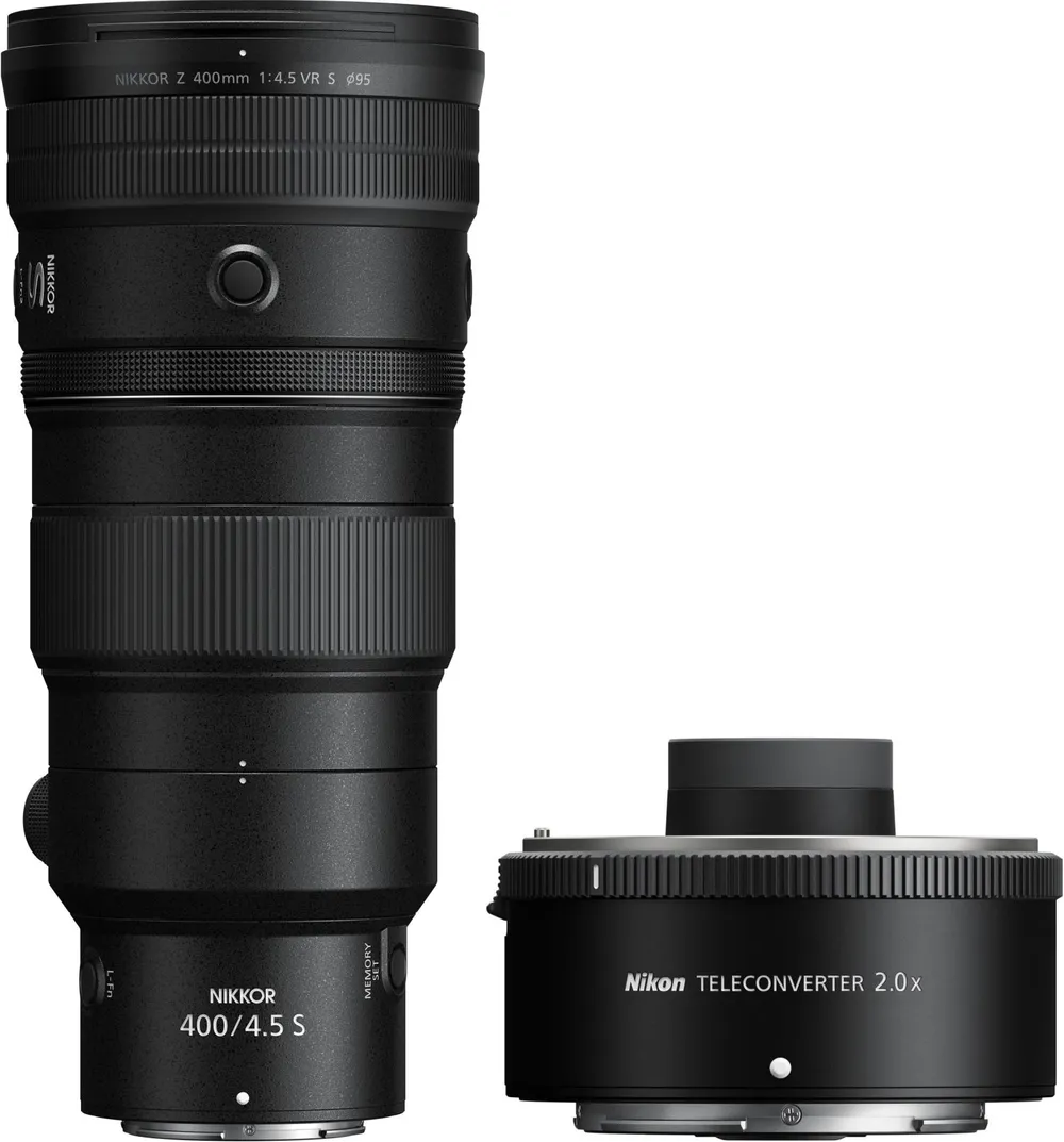 Nikon Z 400mm f4,5 VR S + Telekonverter 2x