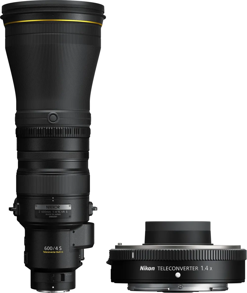 Nikon Z 600mm f4 TC VR S + Telekonverter 1,4x