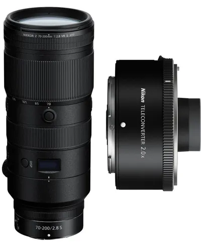 Nikon Z 70-200mm f2,8 VR S + Telekonverter 2x