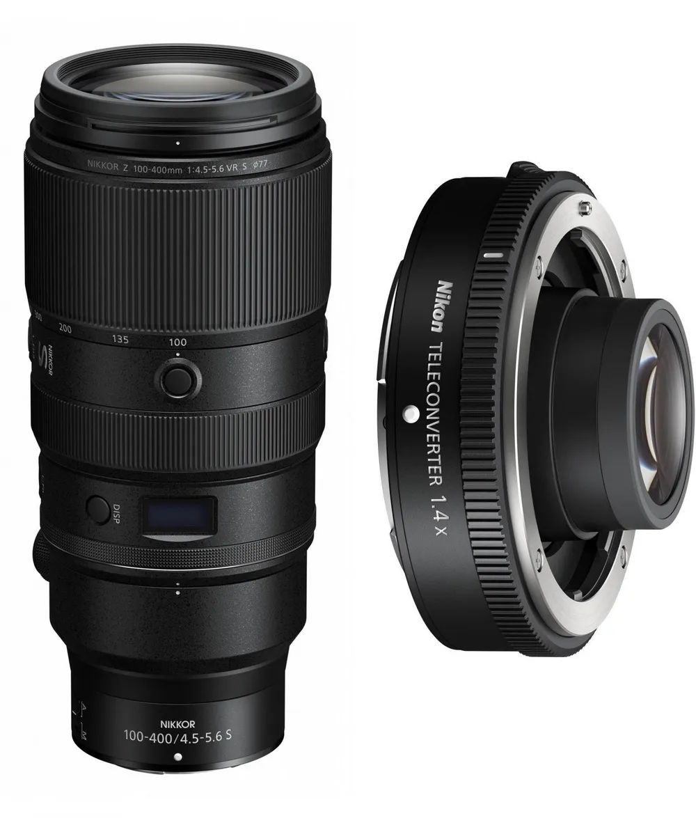 Nikon Z 100-400mm f4,5-5,6 VR S + Telekonverter 1,4x