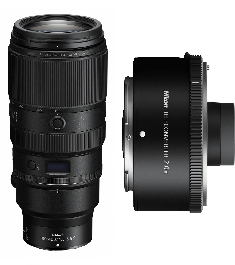 Nikon Z 100-400mm f4,5-5,6 VR S + Telekonverter 2x