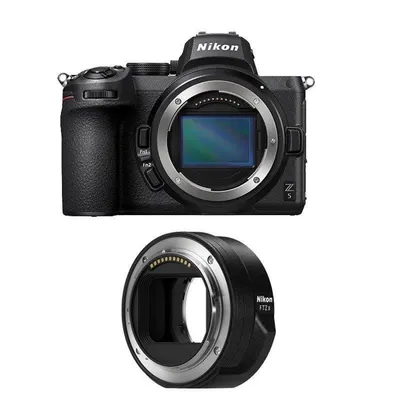 Spiegellose Kamera Nikon Z5 24.3MP Vollformat Sensor WiFi Bluetooth Gehäuse FTZ II