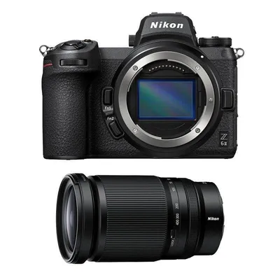 Spiegellose Kamera Nikon Z6 II 24.5MP 28-400mm Vollformat WiFi Bluetooth