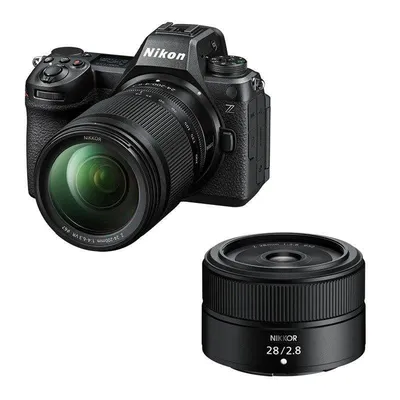Spiegellose Kamera Nikon Z6 III 24,5MP Vollformat 24-200mm + 28mm