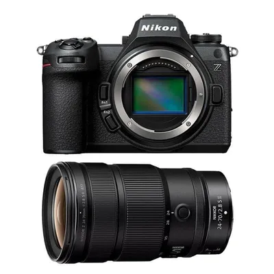 Spiegellose Kamera Nikon Z6 III 24,5MP 24-70mm f/2.8 S II Vollformat-Sensor