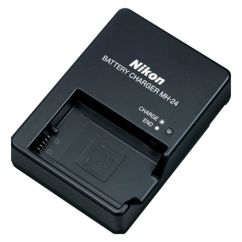 Batterieladegerät Nikon MH-24 Lithium-Ionen Schwarz Kompatibilität Nikon DSLRs