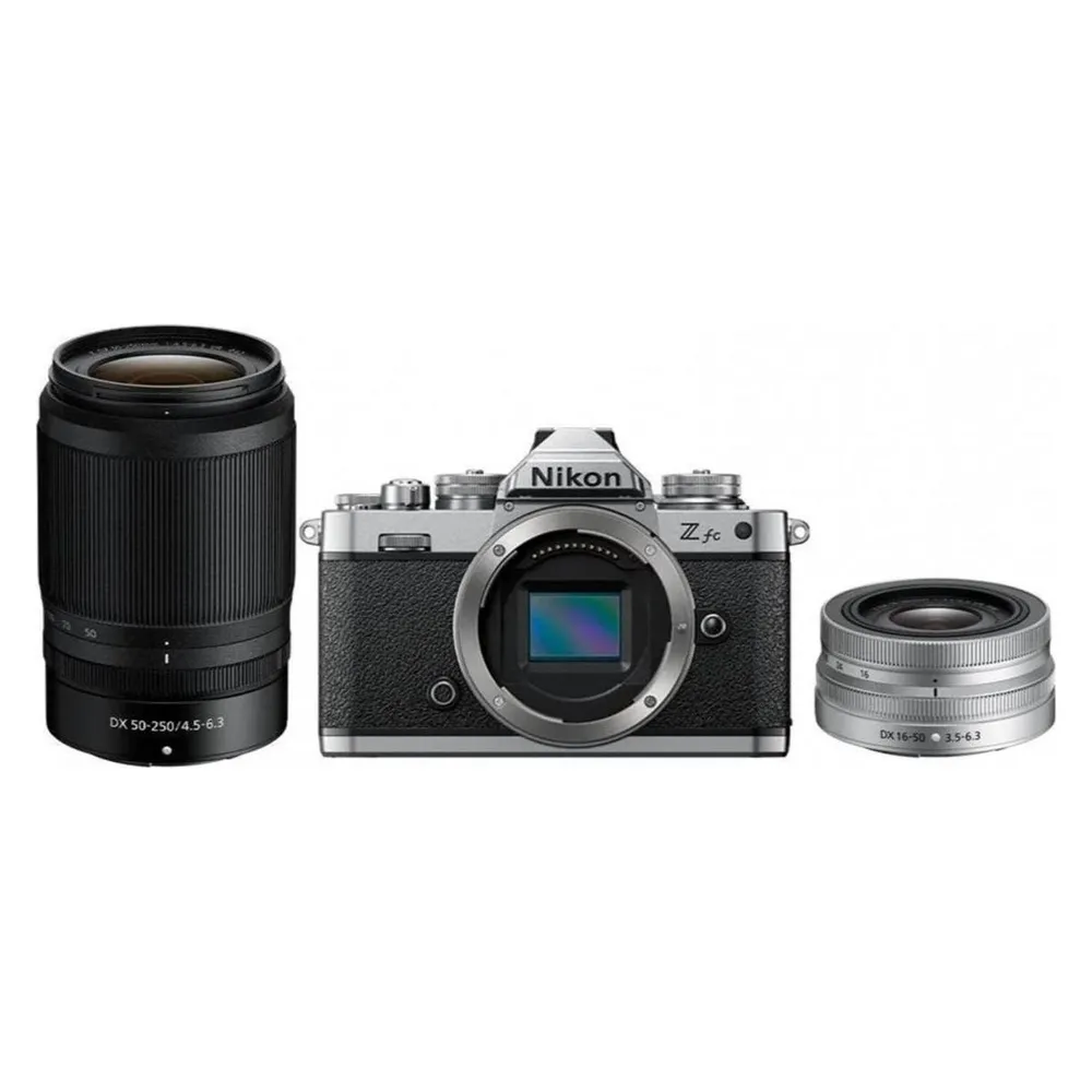 Z fc + Objektiv NIKKOR 16–50 VR + 50–250 VR Kit