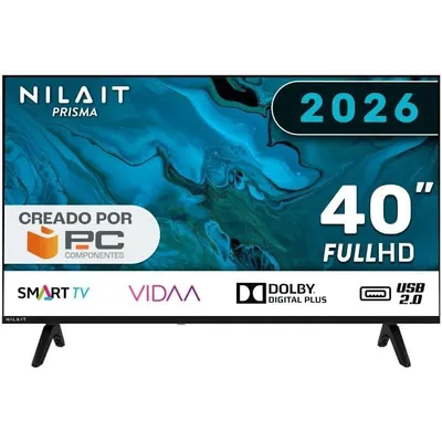 TV Nilait LED Prisma 40FD7004SVIOS 40" Full HD 60Hz Smart TV VIDAA Dolby Audio