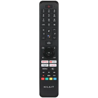 Nilait Smart TV Bluetooth-Fernbedienung Schwarz