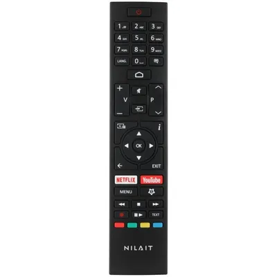 Nilait Smart TV Fernbedienung Schwarz