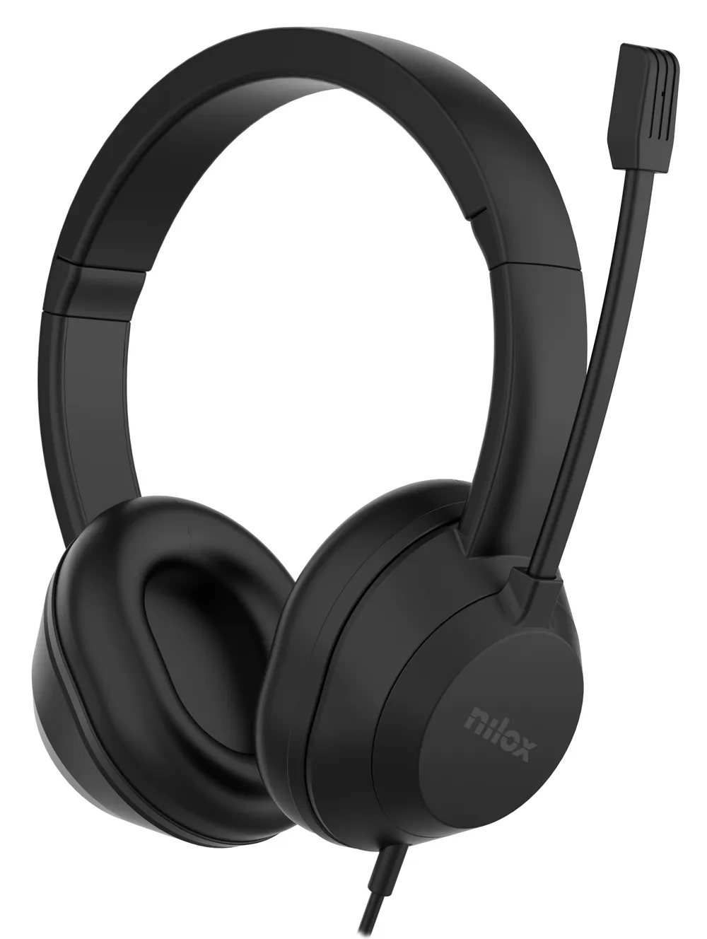 Auricular Nilox NXAUSB02 Alámbrico Negro 20-20000 Hz USB Typ A