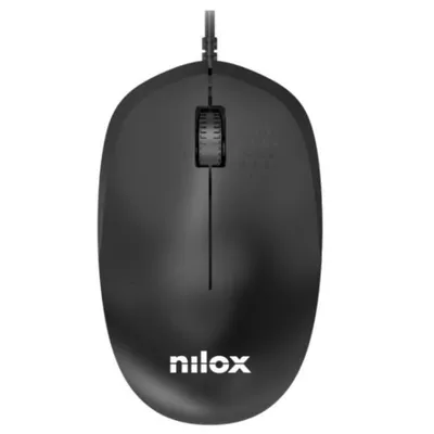 USB-MAUS MIT SCHWARZEM KABEL - NILOX