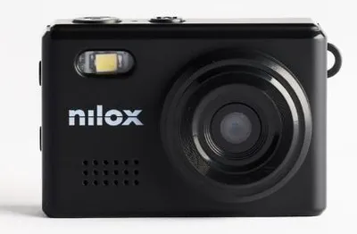 Cámara Compacta Nilox CarryCam Mini HD 720p USB-C Vintage-Filter Schwarz