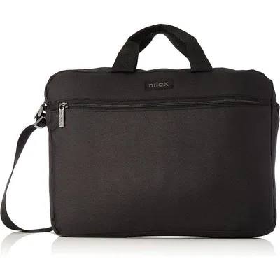 Nilox Tasche mit Außentasche für Laptops bis 15,6" Schwarz