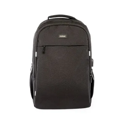 Nilox Laptop-Rucksack bis 15,6 Zoll Schwarz