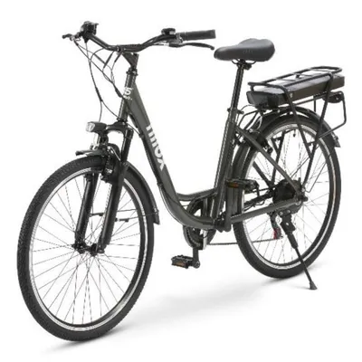 Elektrofahrrad Nilox NXEBJ5PROGR 250W 10Ah 26" Schwarz Scheibenbremsen LED-Display 65km Reichweite