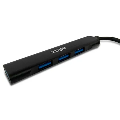Nilox Hub 4 USB-Anschlüsse 1 x USB 3.0 + 3 x USB 2.0